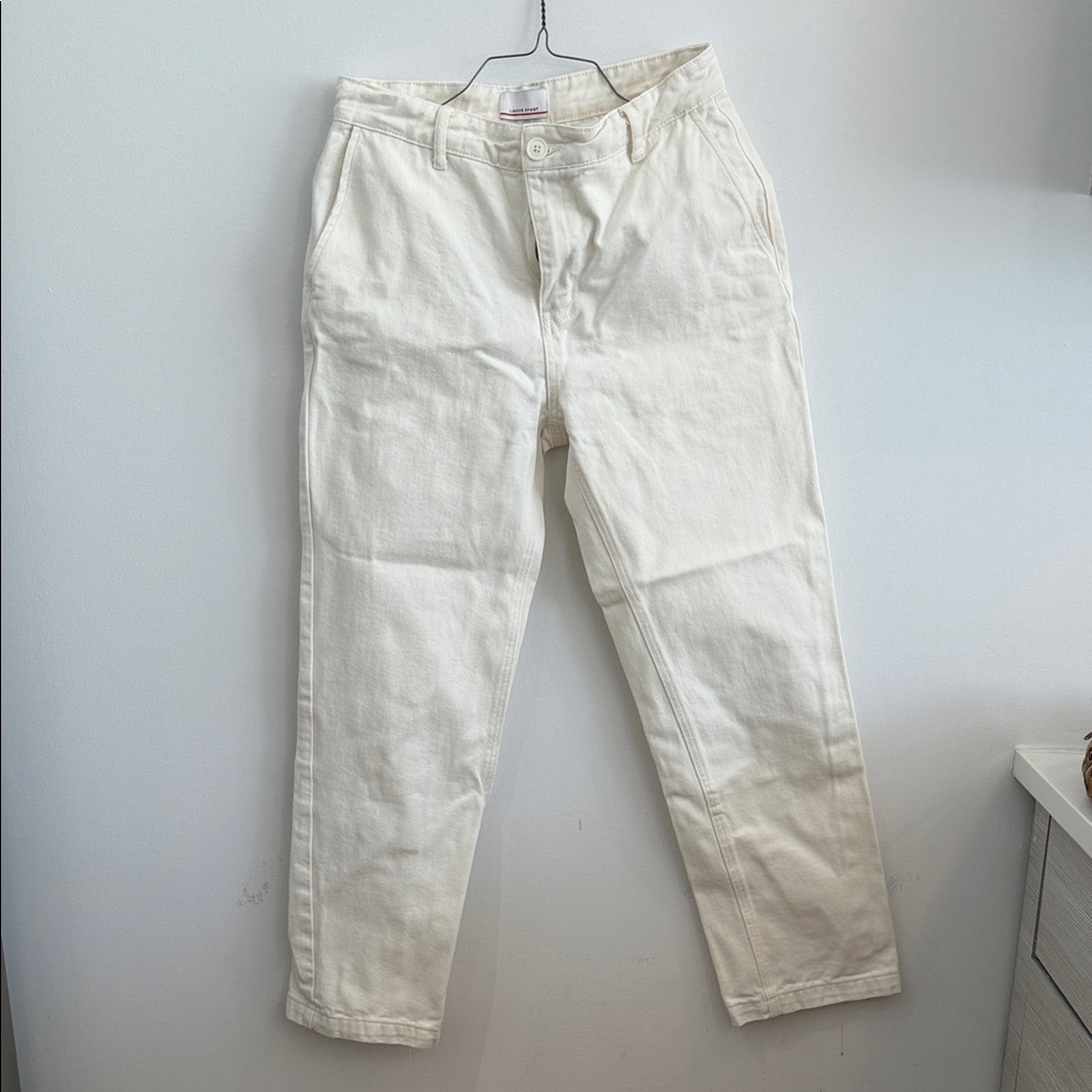 Men's Cream Chinos